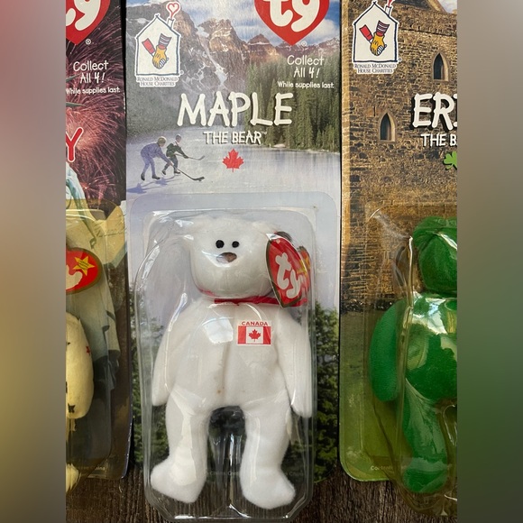 McDonald's Beanie Babies All Four Complete Set. - Picture 6 of 7